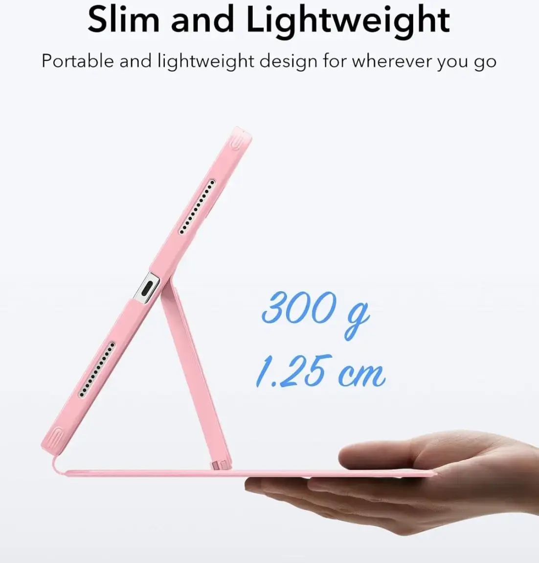 ESR Flip Hybrid Apple iPad 11 (2025) / iPad 10.9 (2022) Hoes Book Case Roze afbeelding 7