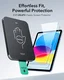 ESR Classic UltraFit iPad 11 (2025) / 10.9 (2022) Tempered Glass met Tray 2-Pack afbeelding 5