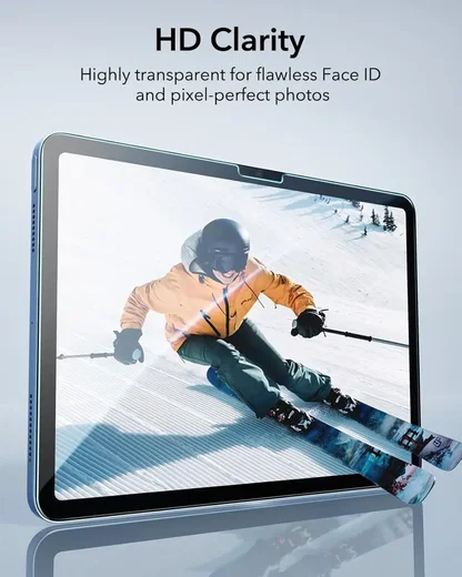 ESR Classic UltraFit iPad 11 (2025) / 10.9 (2022) Tempered Glass met Tray 2-Pack afbeelding 8