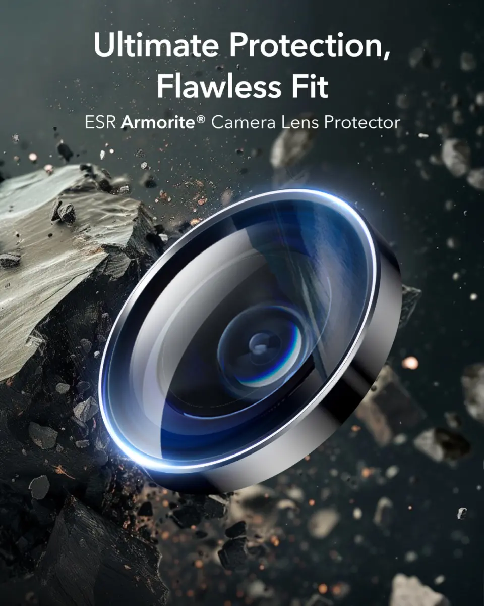 ESR Armorite Samsung Galaxy S25 Ultra Camera Lens Protector Glas Transparant afbeelding 2