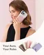 ESR HaloLock Aura MagSafe Kaarthouder met Standaard Vegan Leer Roze afbeelding 9