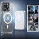 ESR Classic Hybrid iPhone 16 Pro Hoesje MagSafe Frosted Transparant + Protector afbeelding 3