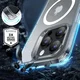 ESR Classic Hybrid iPhone 16 Pro Max Hoesje MagSafe Frosted Clear + Protector afbeelding 2