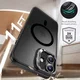 ESR Classic Hybrid iPhone 16 Hoesje met Kickstand + Protector Frosted Zwart afbeelding 3