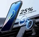 ESR Classic Hybrid iPhone 16 Hoesje met Kickstand + Protector Frosted Zwart afbeelding 4