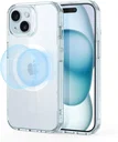 ESR Classic Hybrid Apple iPhone 15 Hoesje MagSafe Transparant Blauw