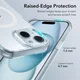 ESR Classic Hybrid Apple iPhone 15 Hoesje MagSafe Transparant Blauw afbeelding 7