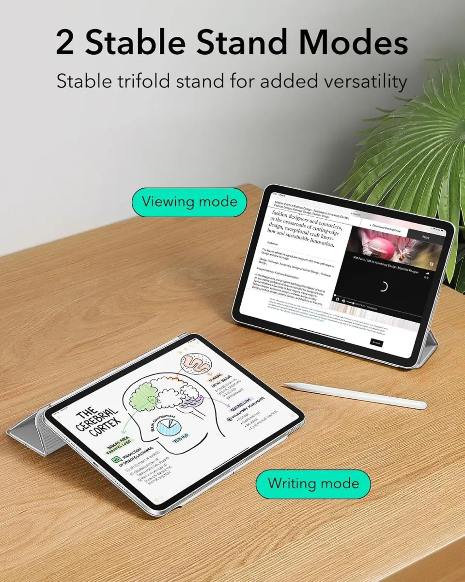 ESR Rebound Magnetic iPad Pro 13 (2024/2025) Hoes Book Case Wit afbeelding 7