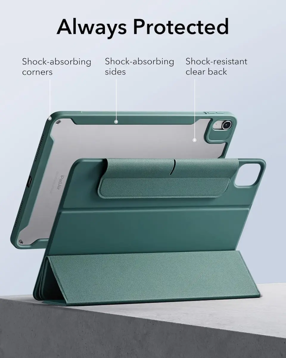 ESR Rebound Hybrid 360 iPad Air 11 (24/25/26)/Air 10.9 (2022/2020) Hoes Groen afbeelding 7