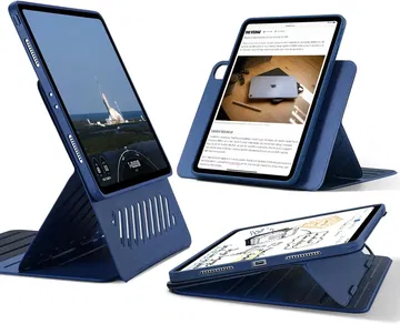 ESR Shift iPad Pro 12.9 (2022 / 2021) Hoes Magnetic Book Case Blauw