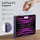 ESR Shift iPad Pro 12.9 (2022 / 2021) Hoes Magnetic Book Case Paars afbeelding 8
