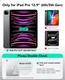 ESR Shift iPad Pro 12.9 (2022 / 2021) Hoes Magnetic Book Case Bruin afbeelding 3