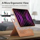 ESR Shift iPad Pro 12.9 (2022 / 2021) Hoes Magnetic Book Case Bruin afbeelding 4
