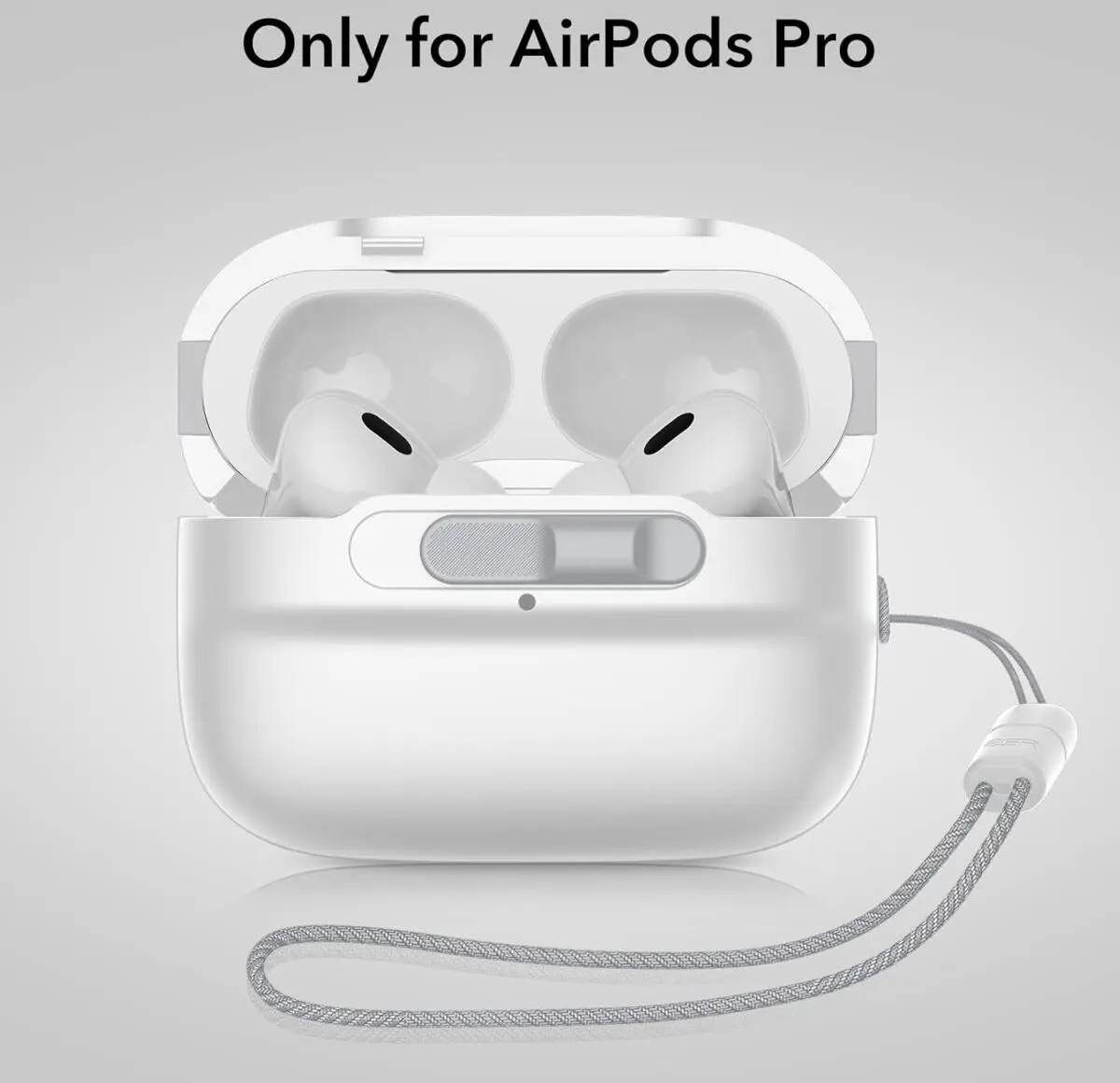 ESR HaloLock Pulse Magnetic Lock AirPods Pro 1 / 2 Hoesje MagSafe Wit afbeelding 2