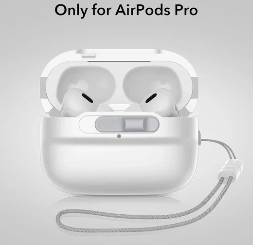 ESR HaloLock Pulse Magnetic Lock AirPods Pro 1 / 2 Hoesje MagSafe Wit afbeelding 2