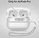ESR HaloLock Pulse Magnetic Lock AirPods Pro 1 / 2 Hoesje MagSafe Wit afbeelding 2