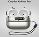 ESR HaloLock Pulse Magnetic Lock AirPods Pro 1 / 2 Hoesje MagSafe Titanium afbeelding 2
