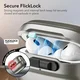ESR HaloLock Pulse Magnetic Lock AirPods Pro 1 / 2 Hoesje MagSafe Titanium afbeelding 4