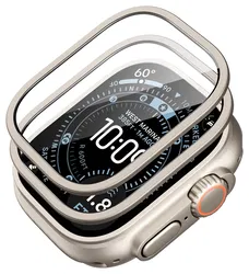 ESR Armorite - Apple Watch Ultra 3/2/1 Tempered Glass - Titanium (2-Pack) afbeelding