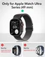 ESR Armorite - Apple Watch Ultra 3/2/1 Tempered Glass - Titanium (2-Pack) afbeelding 2
