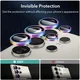 ESR Samsung Galaxy S24 Ultra Camera Lens Protector Chrome afbeelding 6