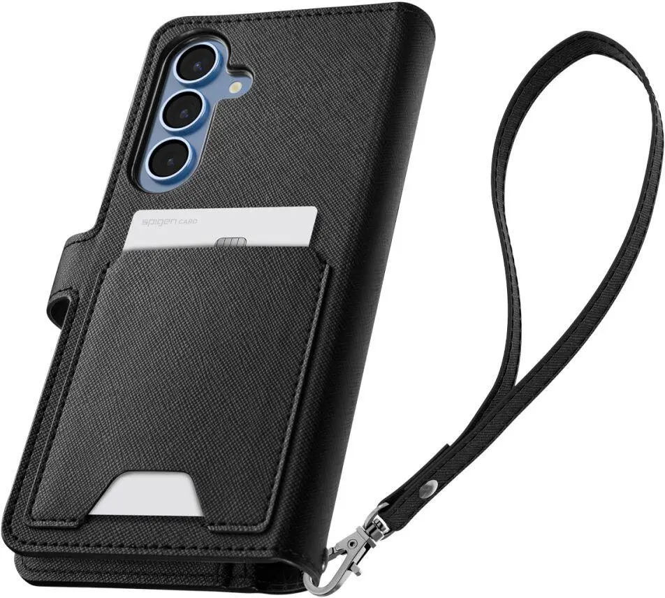 Spigen Wallet S Plus Samsung Galaxy S25 Plus Hoesje Book Case Zwart afbeelding 6