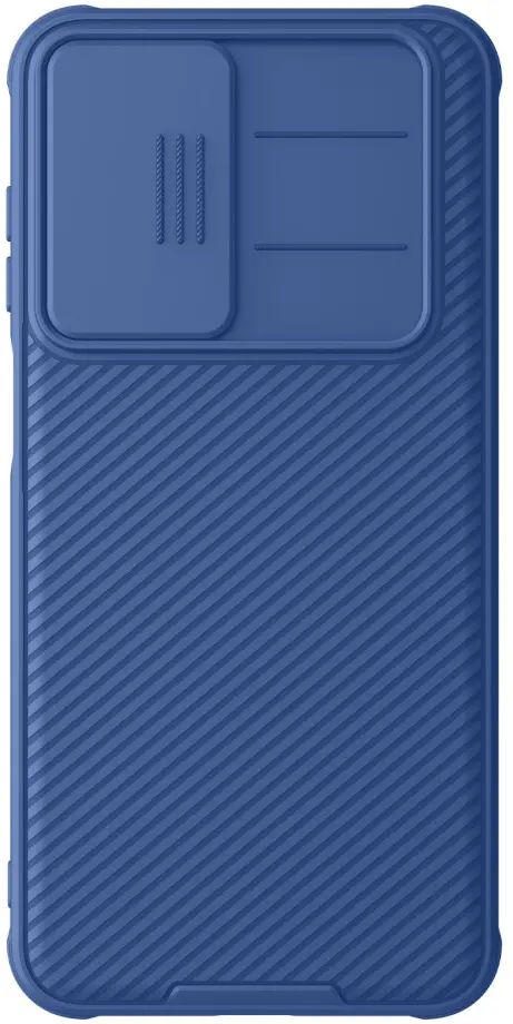 Nillkin CamShield Samsung Galaxy A26 Hoesje met Camera Slider Back Cover Blauw afbeelding 1