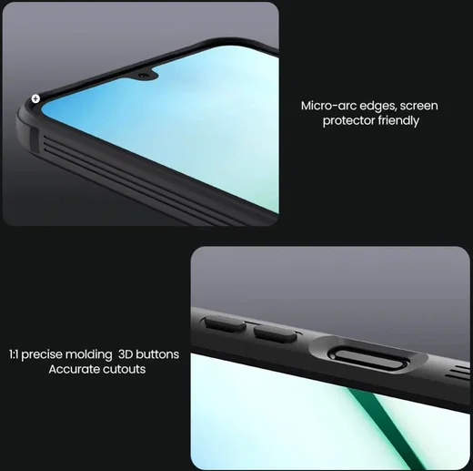 Nillkin CamShield Samsung Galaxy A26 Hoesje met Camera Slider Back Cover Groen afbeelding 7