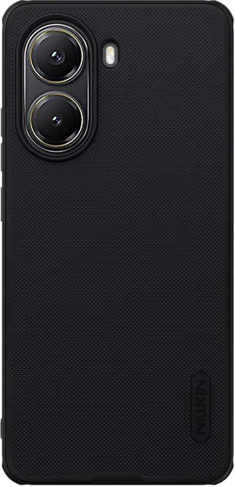 Nillkin Super Frosted Shield Xiaomi Poco X7 Pro Hoesje Back Cover Zwart afbeelding 1