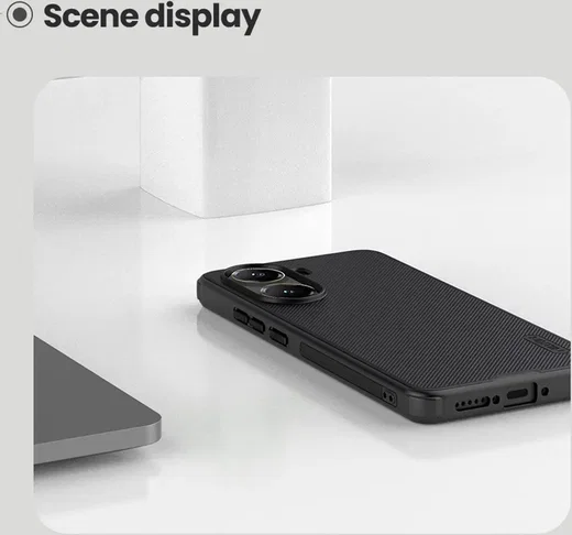 Nillkin Super Frosted Shield Xiaomi Poco X7 Pro Hoesje Back Cover Zwart afbeelding 8