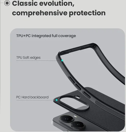 Nillkin Super Frosted Shield Xiaomi Poco X7 Pro Hoesje Back Cover Blauw afbeelding 11