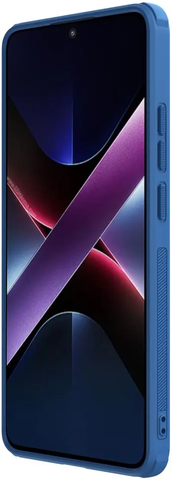 Nillkin Super Frosted Shield Xiaomi Poco X7 Pro Hoesje Back Cover Blauw afbeelding 13