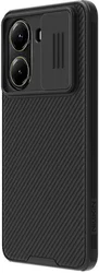 Nillkin CamShield Xiaomi Poco X7 Pro Hoesje met Camera Slider Back Cover Zwart afbeelding