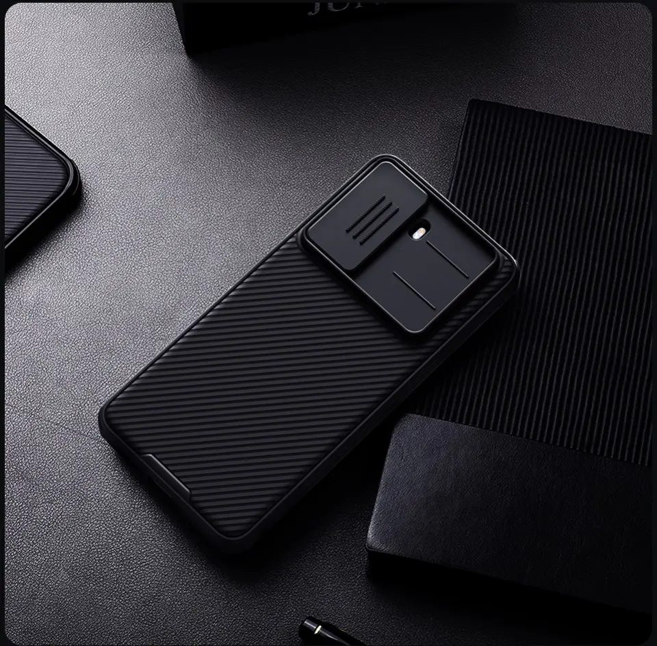Nillkin CamShield Xiaomi Poco X7 Pro Hoesje met Camera Slider Back Cover Zwart afbeelding 8