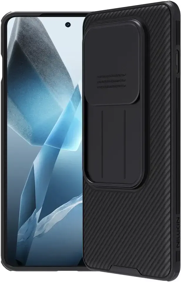 Nillkin CamShield OnePlus 13 Hoesje met Camera Slider Back Cover Zwart afbeelding 1