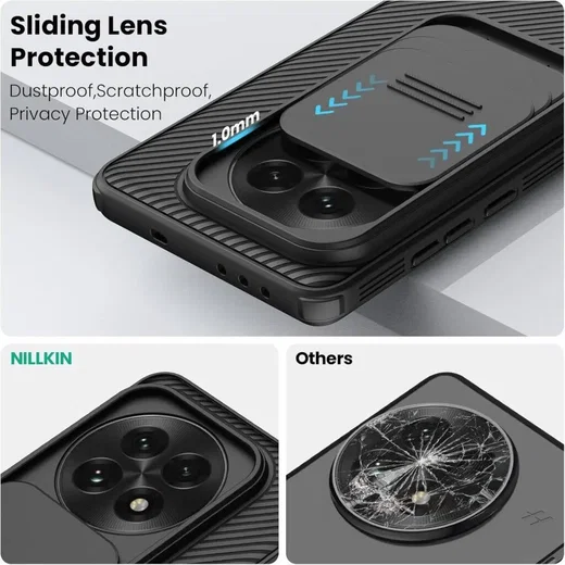 Nillkin CamShield OnePlus 13 Hoesje met Camera Slider Back Cover Zwart afbeelding 13