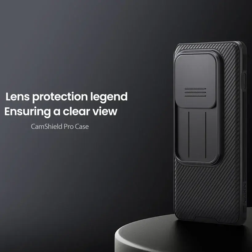 Nillkin CamShield OnePlus 13 Hoesje met Camera Slider Back Cover Zwart afbeelding 2