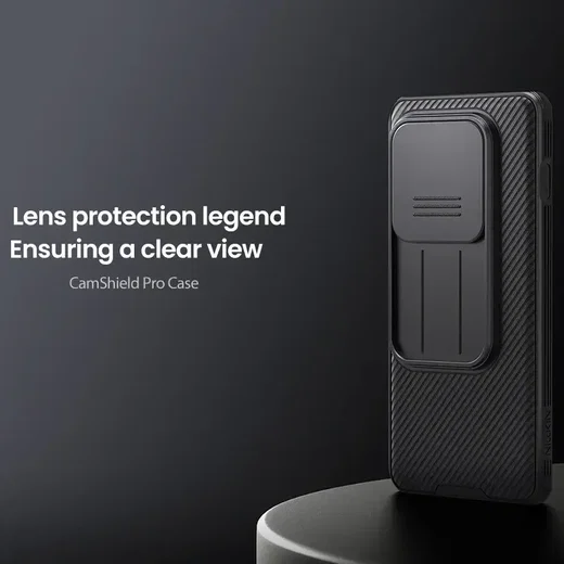 Nillkin CamShield OnePlus 13 Hoesje met Camera Slider Back Cover Zwart afbeelding 2
