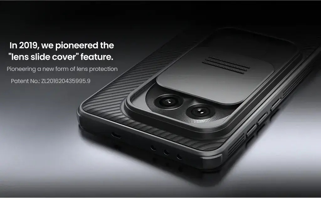 Nillkin CamShield OnePlus 13 Hoesje met Camera Slider Back Cover Zwart afbeelding 4