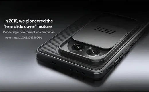 Nillkin CamShield OnePlus 13 Hoesje met Camera Slider Back Cover Zwart afbeelding 4