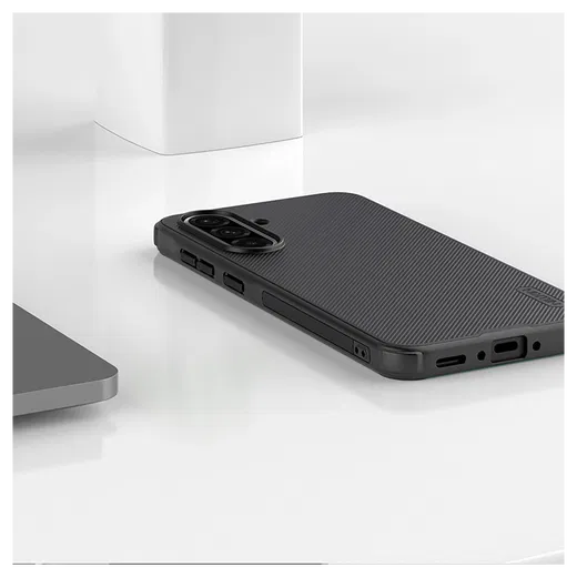 Nillkin Super Frosted Shield Samsung Galaxy A36 Hoesje Back Cover Zwart afbeelding 4