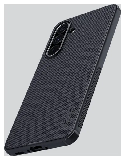 Nillkin Super Frosted Shield Samsung Galaxy A36 Hoesje Back Cover Zwart afbeelding 5