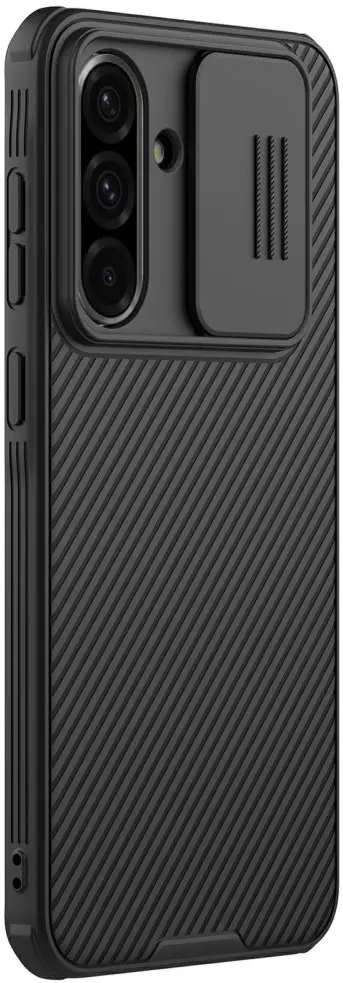 Nillkin CamShield Samsung Galaxy A36 Hoesje met Camera Slider Back Cover Zwart afbeelding 1