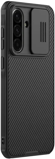 Nillkin CamShield Samsung Galaxy A36 Hoesje met Camera Slider Back Cover Zwart afbeelding 1