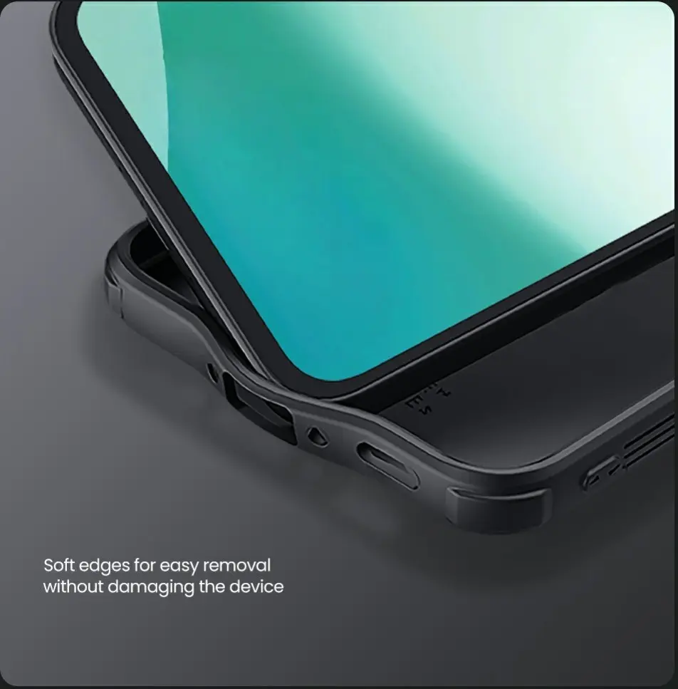 Nillkin CamShield Samsung Galaxy A36 Hoesje met Camera Slider Back Cover Zwart afbeelding 12