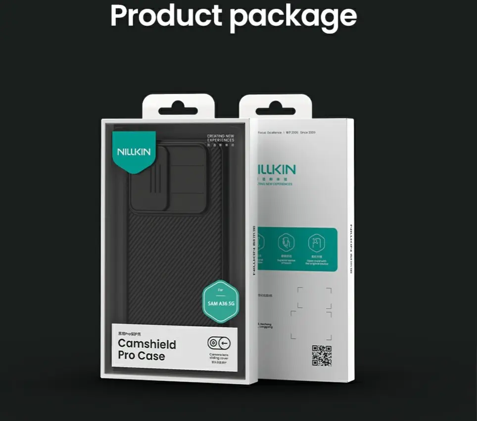 Nillkin CamShield Samsung Galaxy A36 Hoesje met Camera Slider Back Cover Blauw afbeelding 15