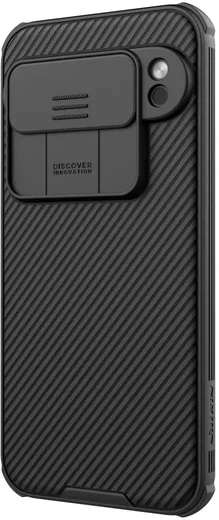 Nillkin CamShield Google Pixel 9 Pro Hoesje met Camera Slider Back Cover Zwart afbeelding 10