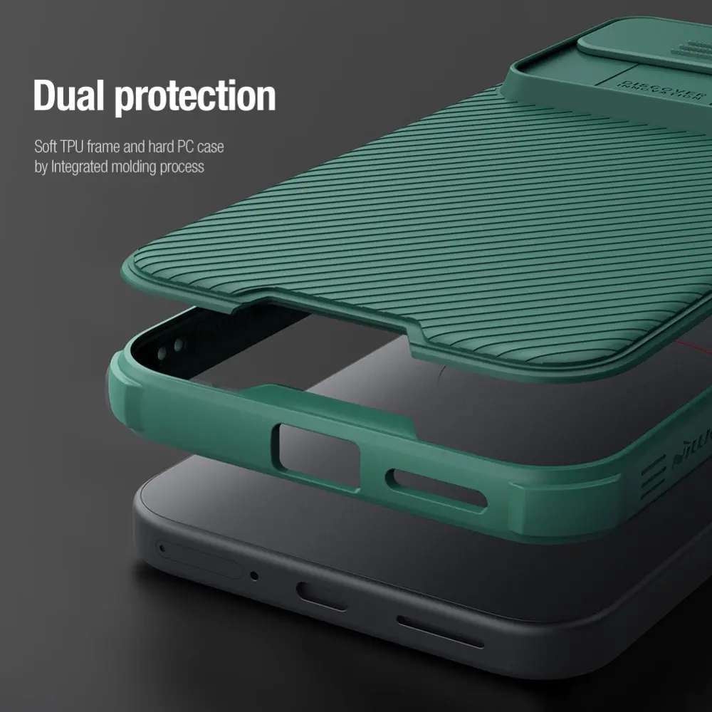 Nillkin CamShield Google Pixel 9 Pro Hoesje met Camera Slider Back Cover Zwart afbeelding 6