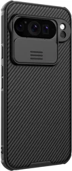 Nillkin CamShield Google Pixel 9 Pro Hoesje met Camera Slider Back Cover Zwart afbeelding