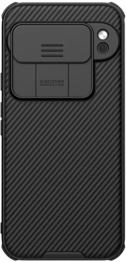 Nillkin CamShield Google Pixel 9 Pro XL Hoesje Camera Slider Back Cover Zwart afbeelding 2
